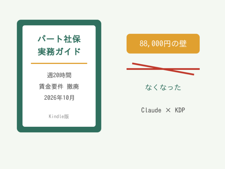 パート社会保険の実務ガイド本のイメージ